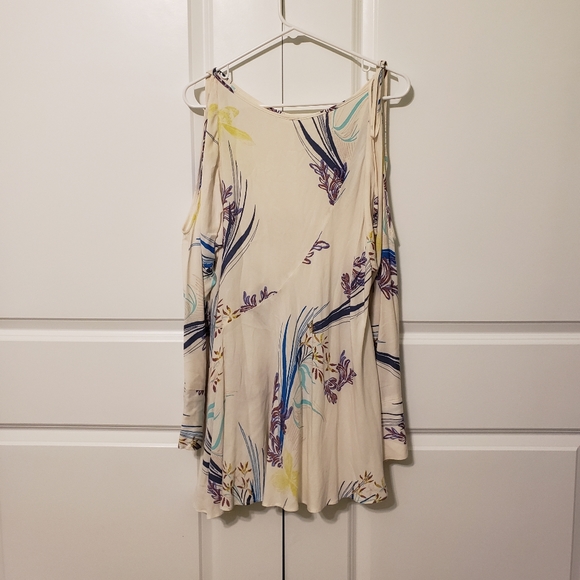 EUC Free People, XS, Cold Shoulder Flowy Mini Dress/Tunic - Picture 4 of 6